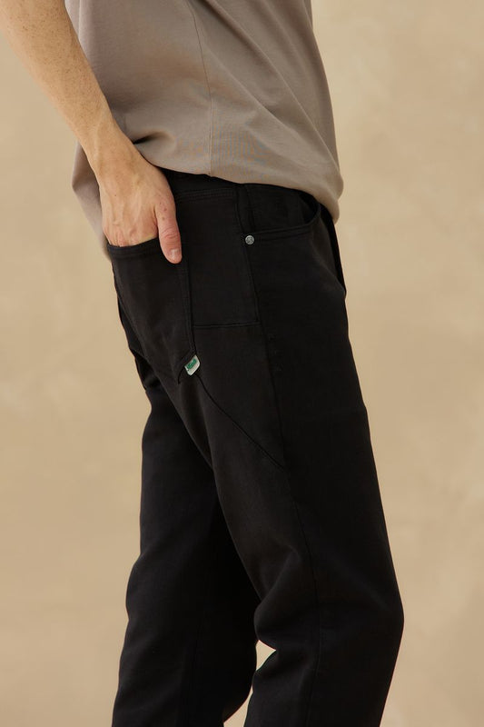 Stretch Knit Denim Pant