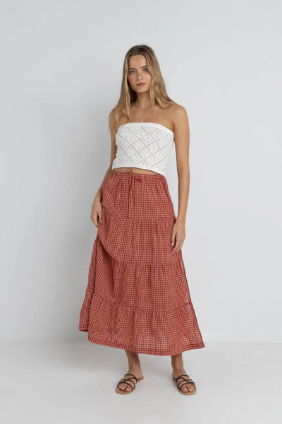 Lola Tiered Maxi Skirt