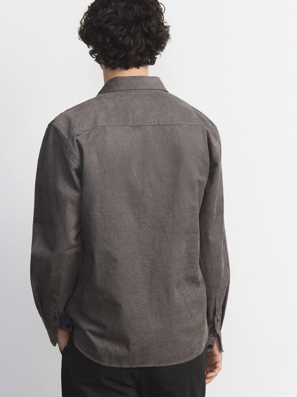 Light Corduroy Linen Shirt