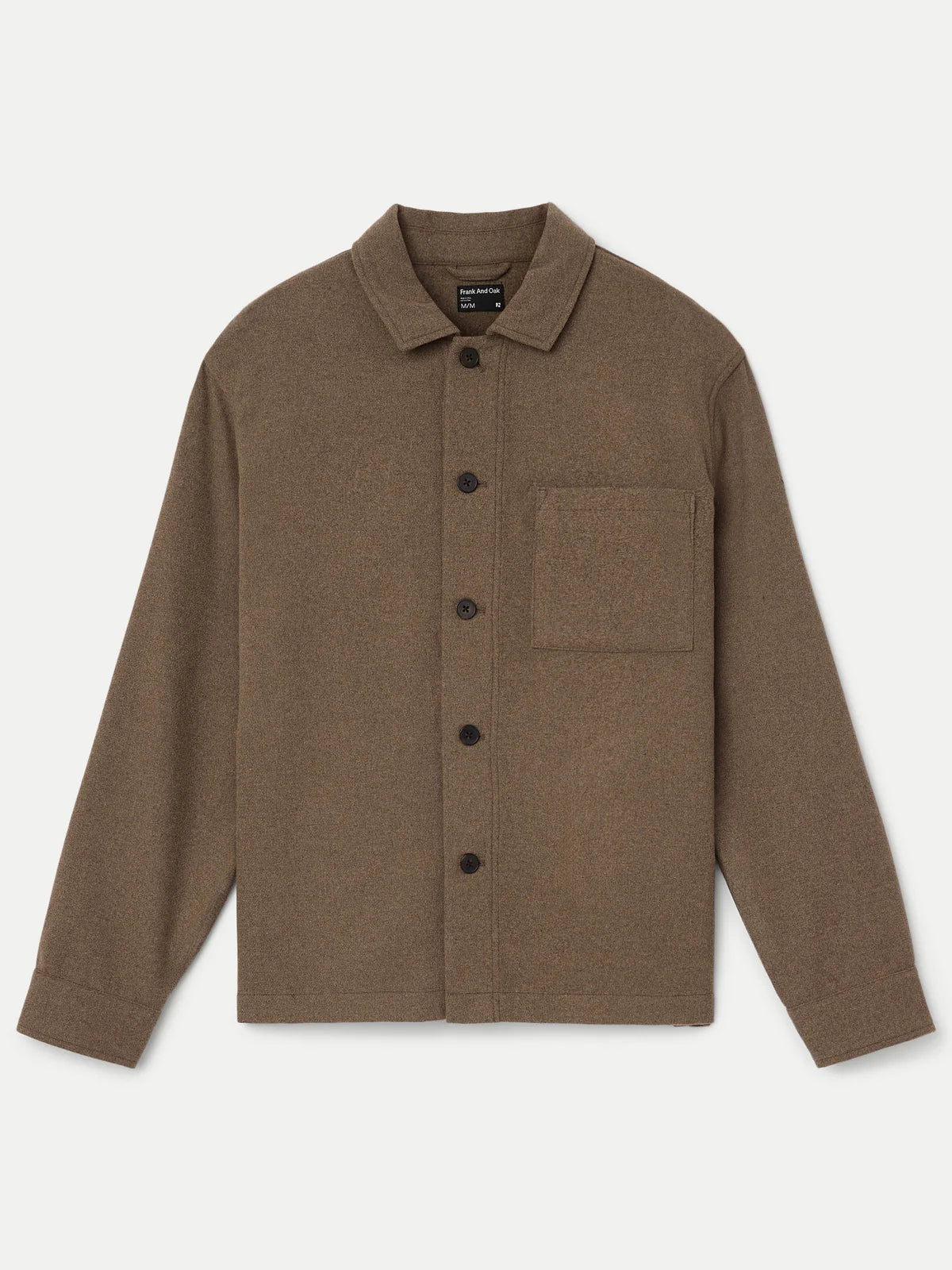 Wool Blend Overshirt