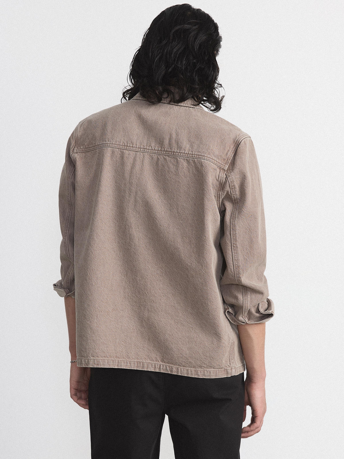 Natural Dye Denim Overshirt