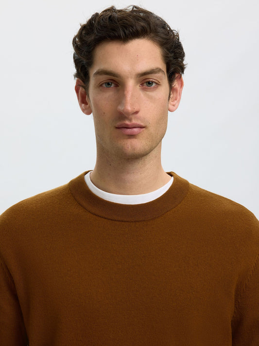 Merino Brushed Crew Sweater