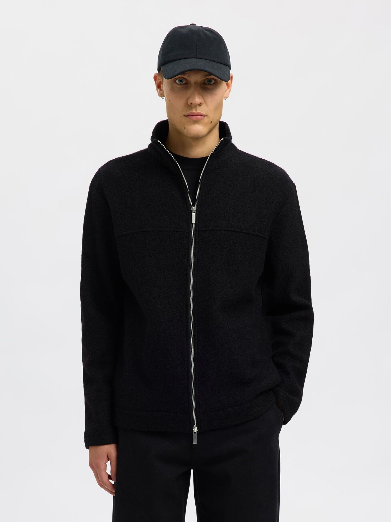 Zip Front Cardigan
