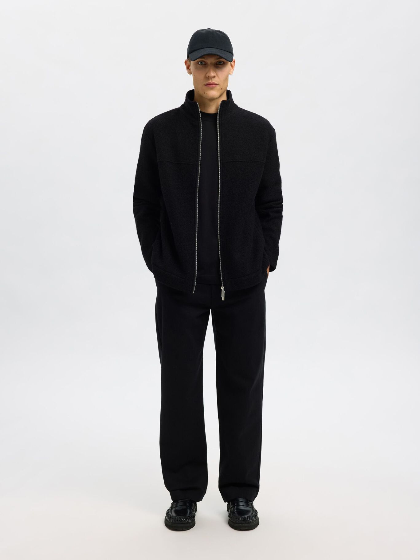 Zip Front Cardigan