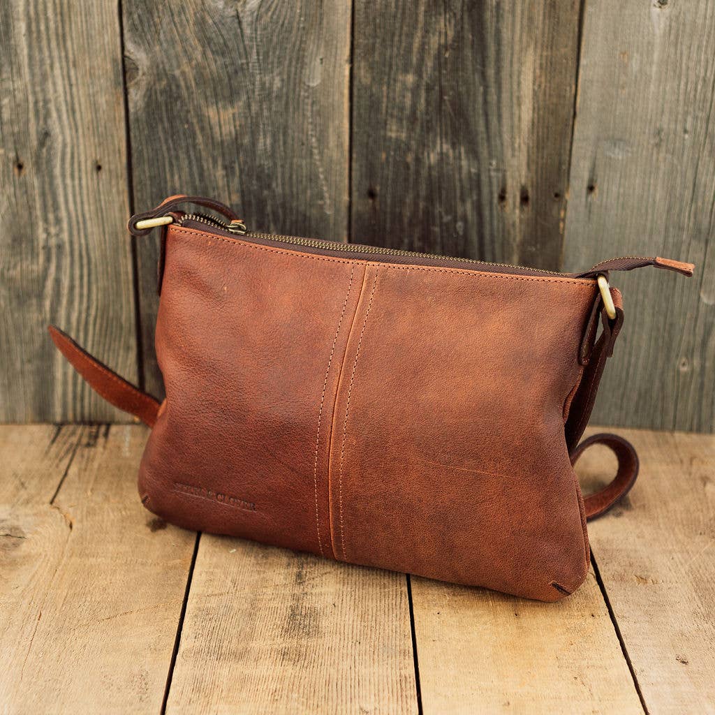 Clairmont Leather Crossbody Bag