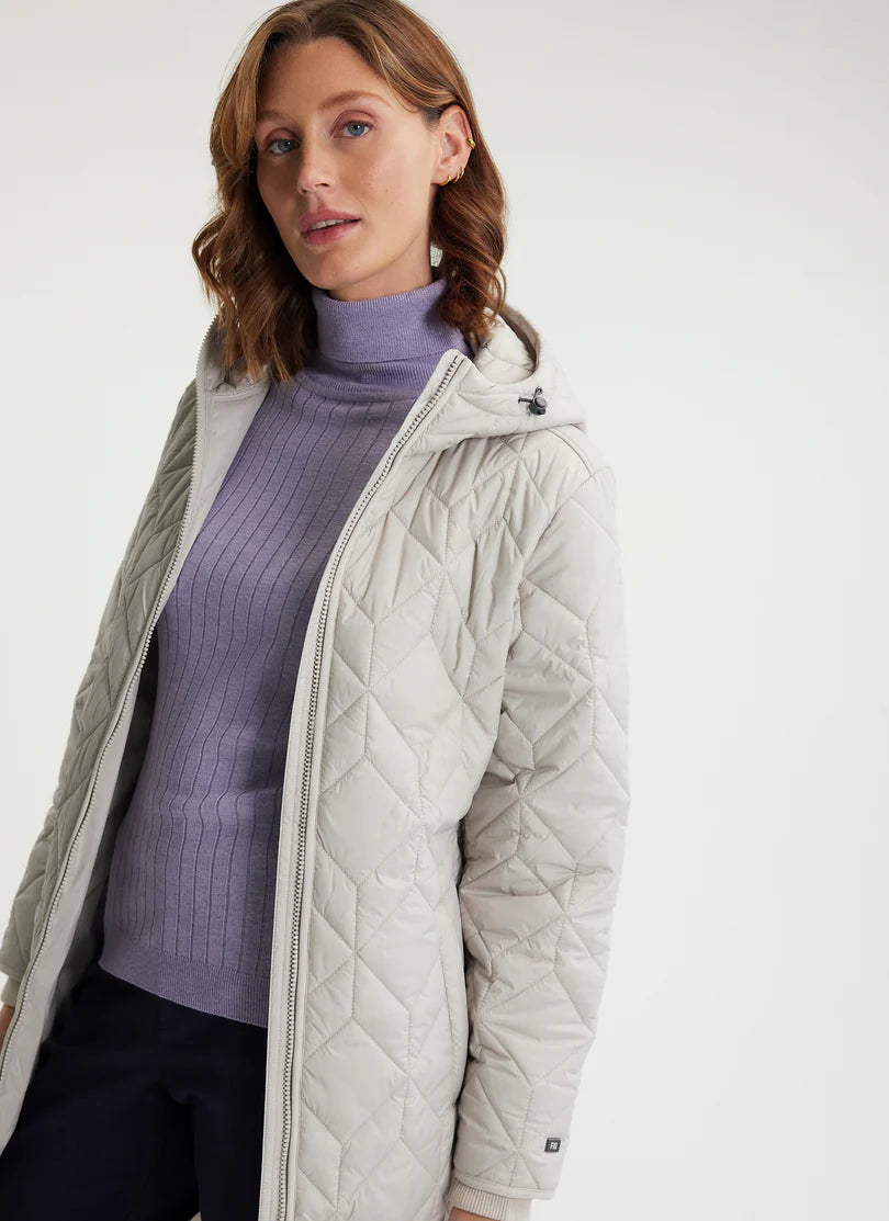 Juno Long Hooded Jacket