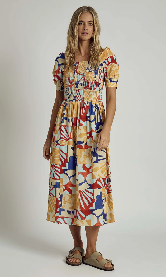 Collageclipse Bold Bloom Dress