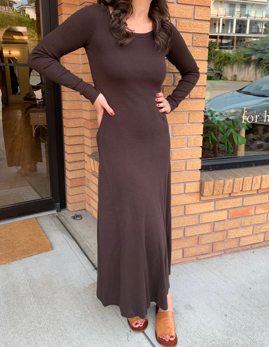 Rib Midi Dress