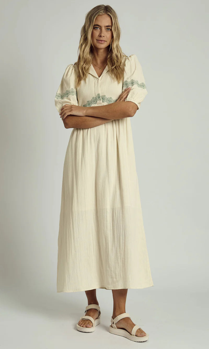 Camryn Embroidered Maxi