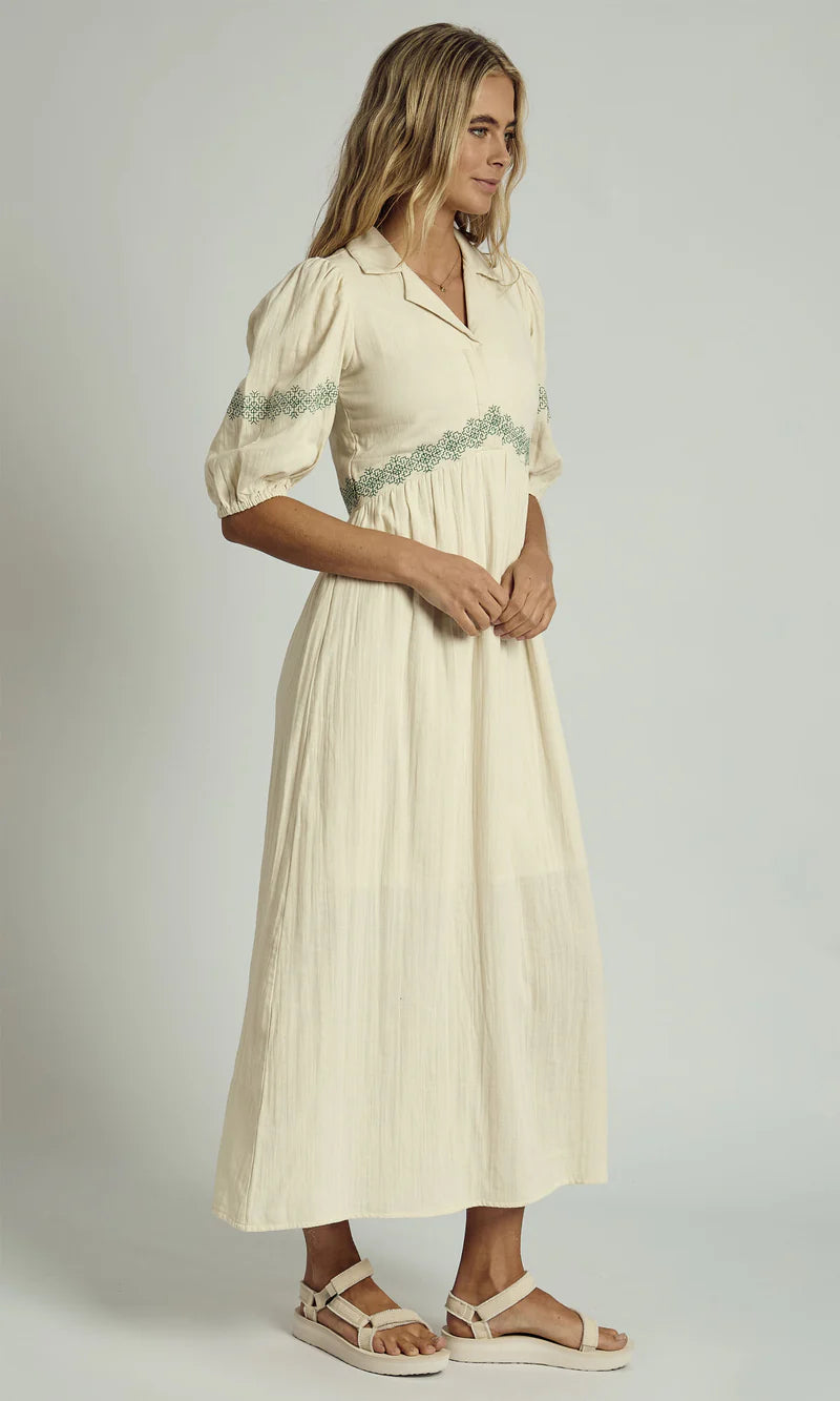 Camryn Embroidered Maxi