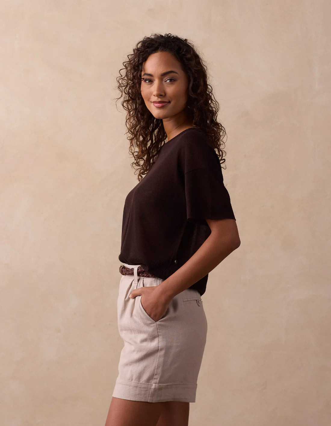 Alexandria Knit Tee
