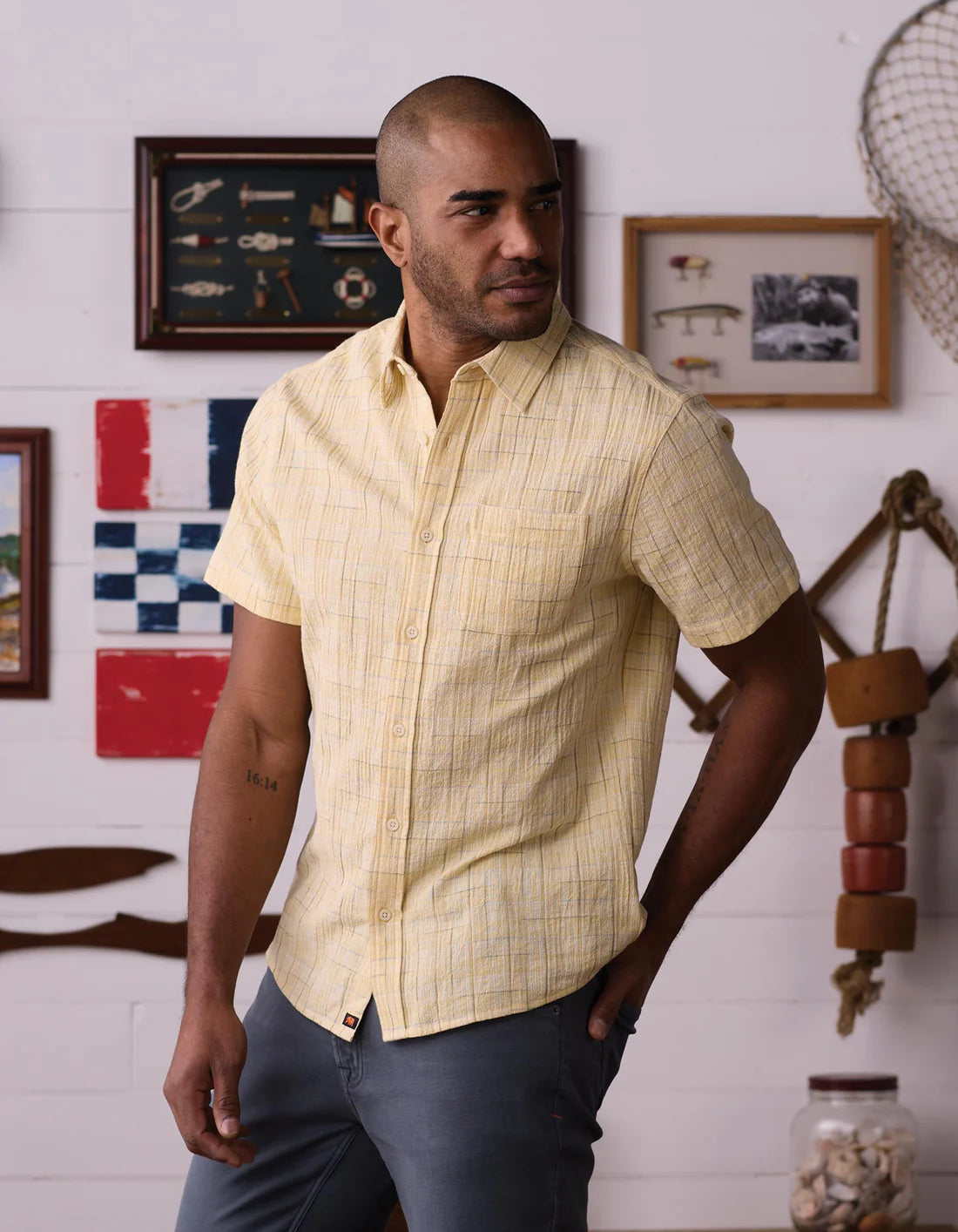 Fresh Water Button Up