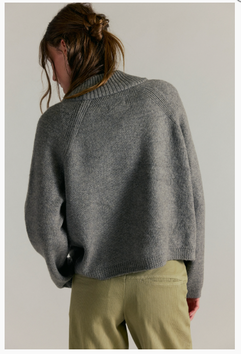 On It Zip Cardigan
