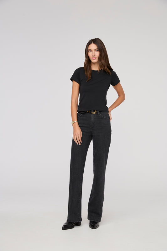 Midweight Wide Leg Denim