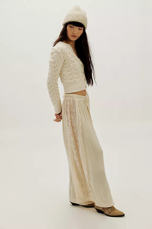 Pretty In Pointelle Cardi