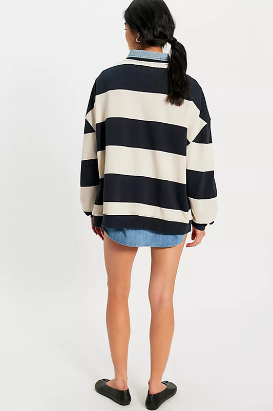 Classic Stripe Crew