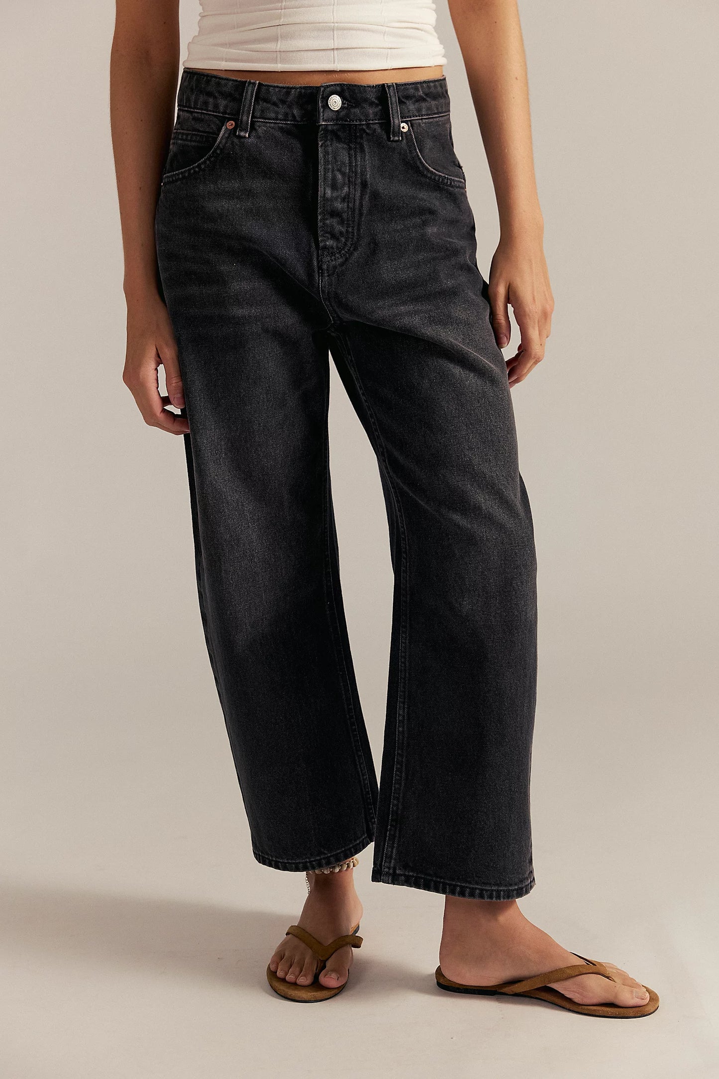 Deep Trance Dropped Boyfriend Jean