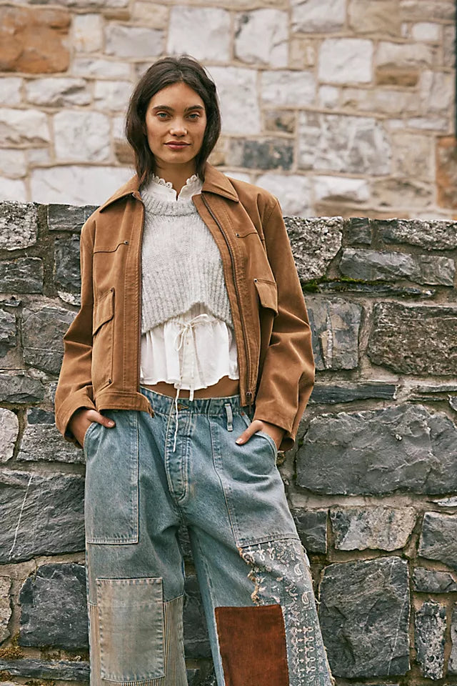 Blair Vegan Suede Jacket