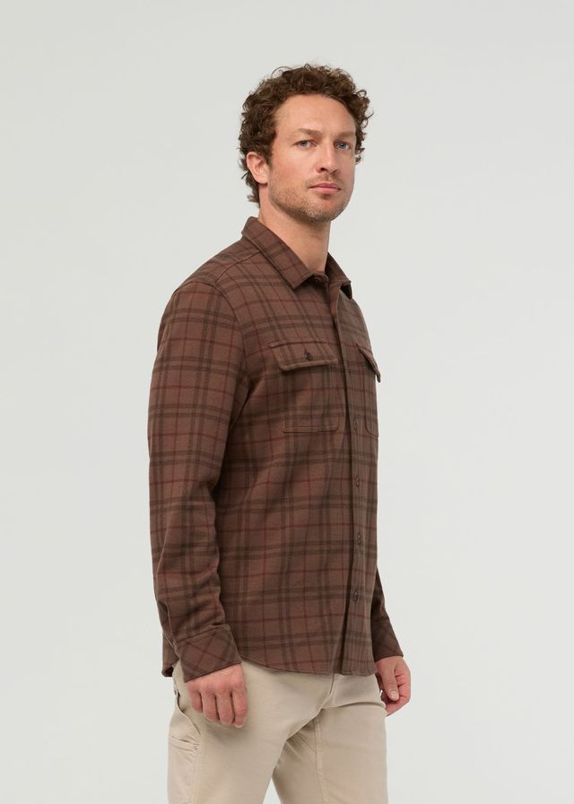 Performance Flannel Overshirt