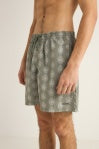 Ornate Stripe Beach Short