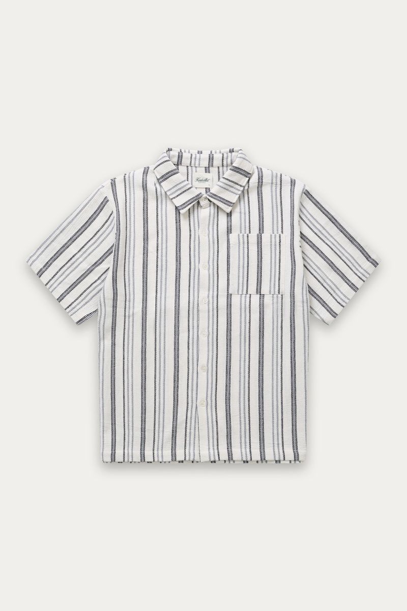 Textured Stripe Shirt