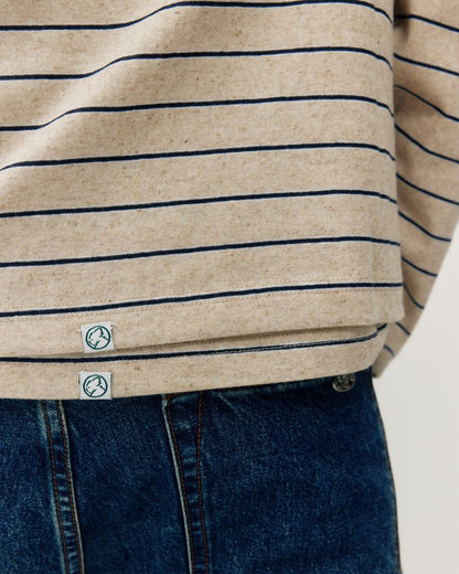 Linen Stripe Tee