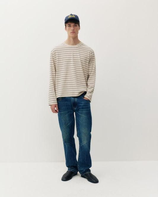 Linen Stripe Tee