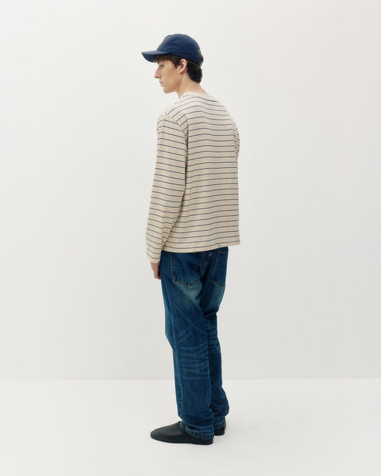 Linen Stripe Tee