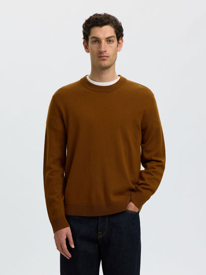 Merino Brushed Crew Sweater