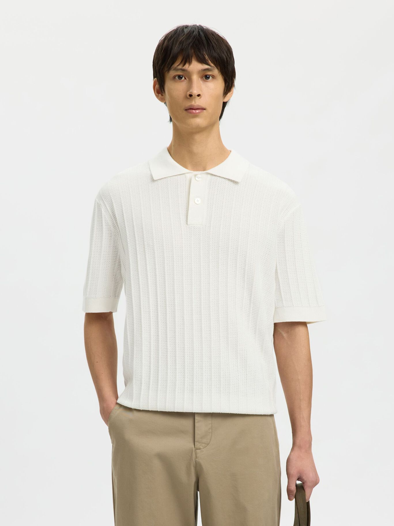 Dane Knit Structure Polo
