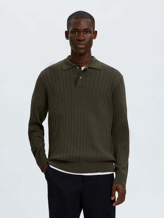 Knit Rib Polo