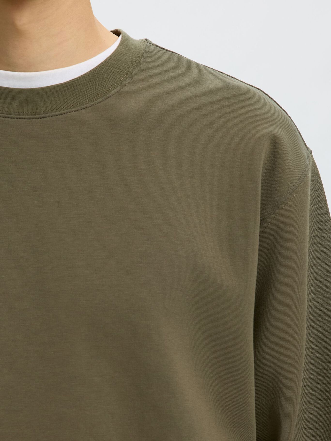 Soft Crew Scuba Sweatshirt