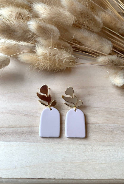 Fleur - Polymer Clay Earrings