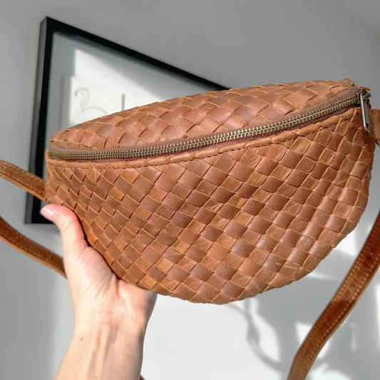 Woven Crossbody Bag