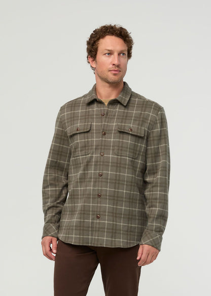 Performance Flannel Overshirt
