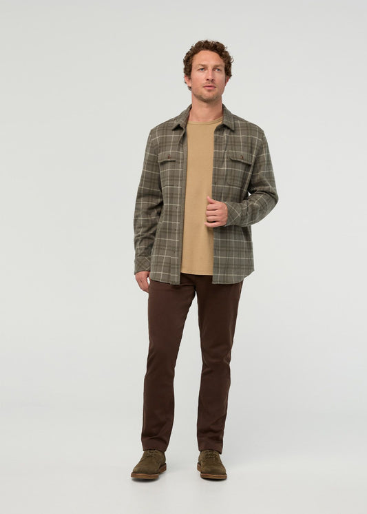 Performance Flannel Overshirt