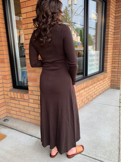 Rib Midi Dress