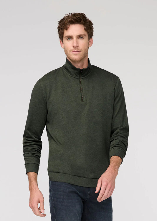 Flannel 1/4 Zip Pullover
