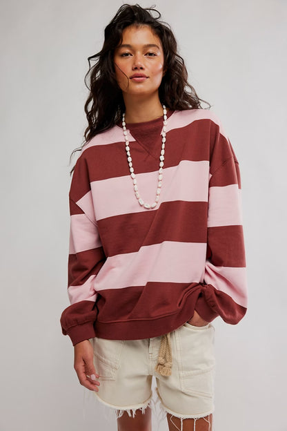 Classic Stripe Crew