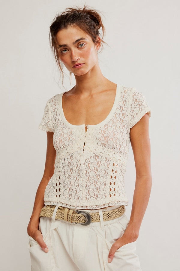 Claro Lace Tee