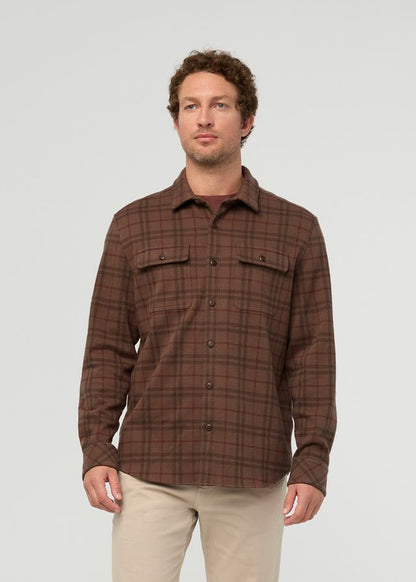 Performance Flannel Overshirt