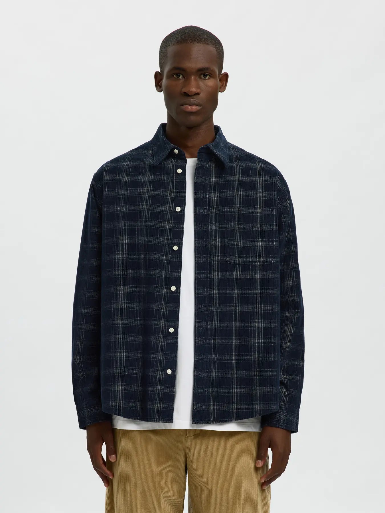Cord Check Shirt