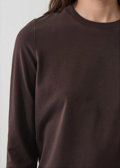 Pima Cotton Stretch Long Sleeve