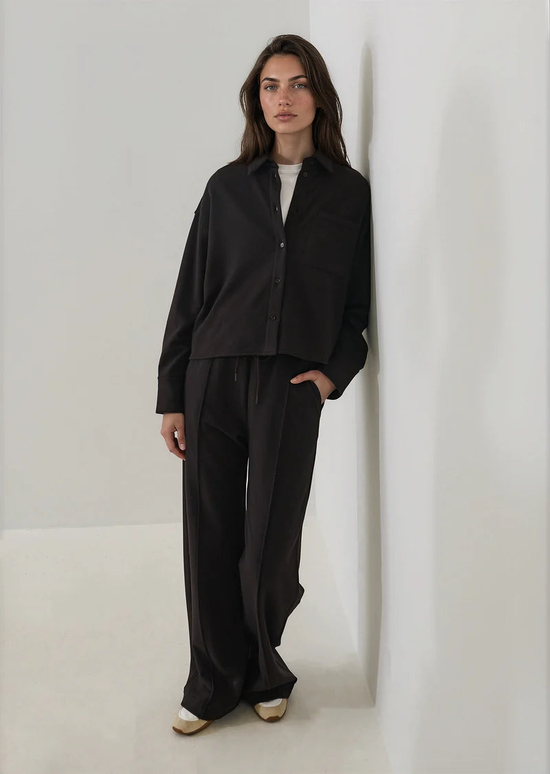 Brushed French Terry Wide leg