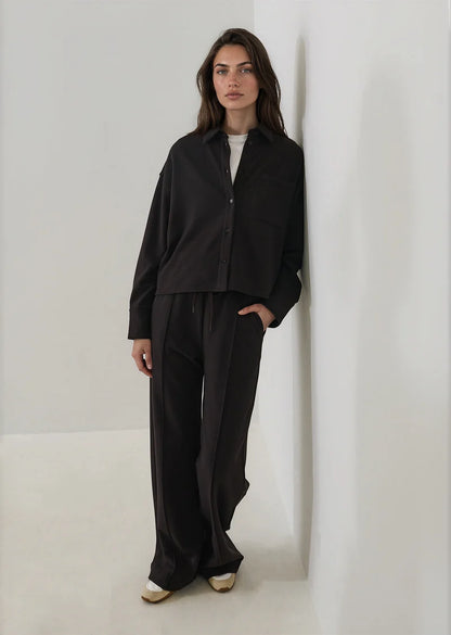 Brushed French Terry Wide leg