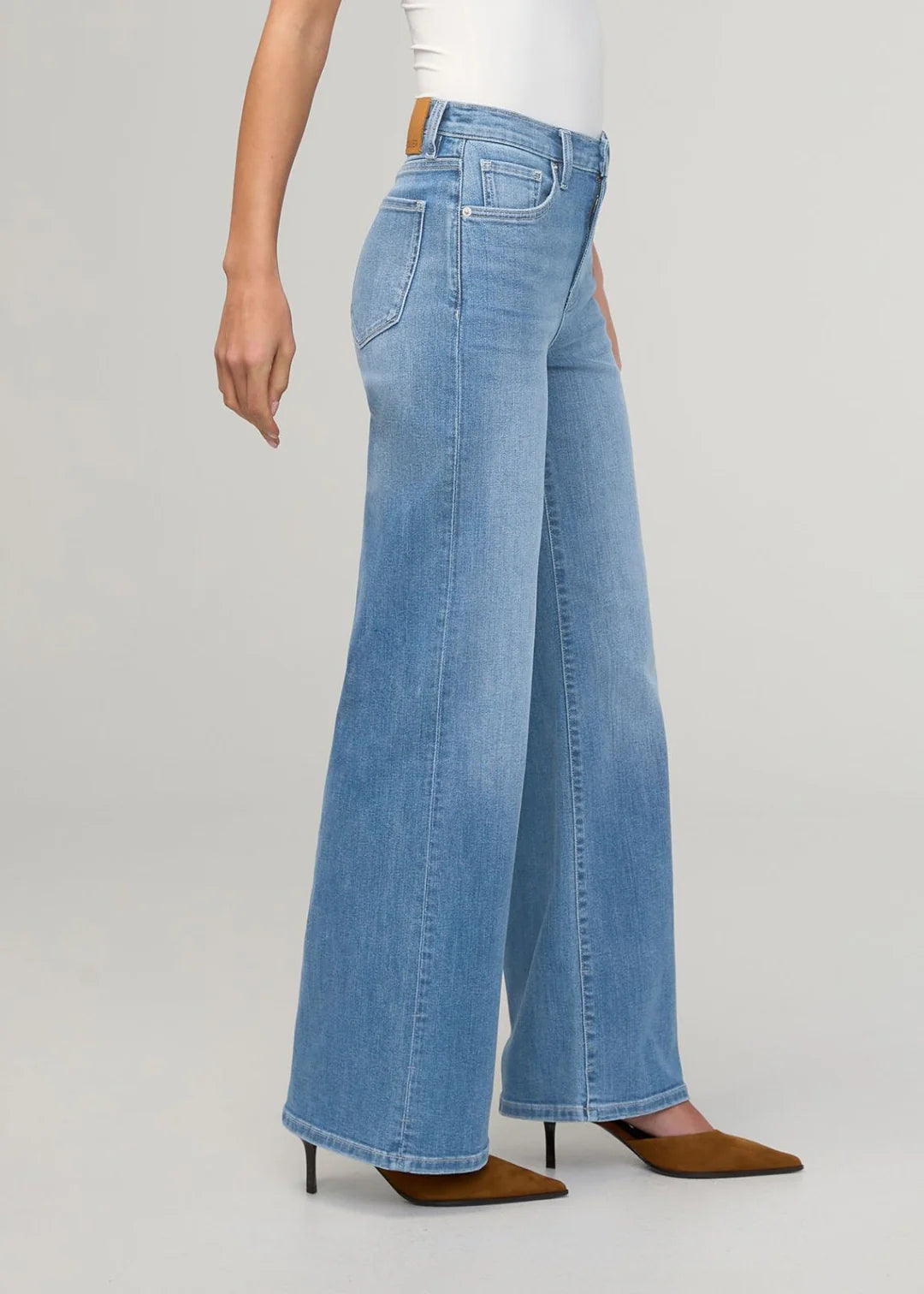 Denim+ High Rise Wide Leg