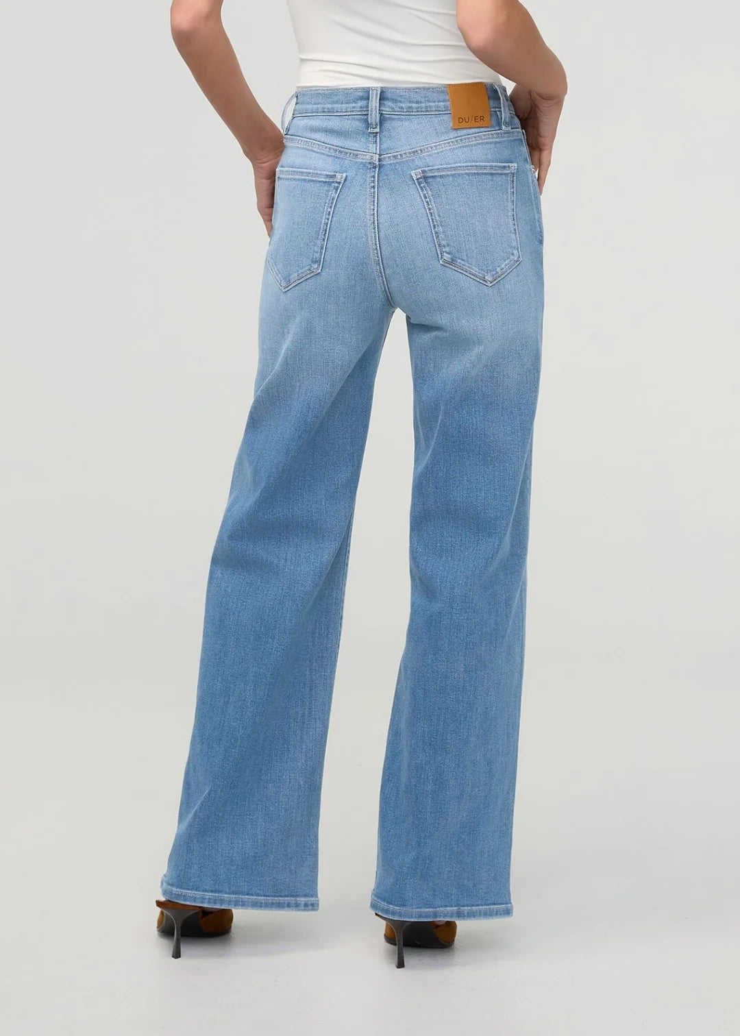 Denim+ High Rise Wide Leg
