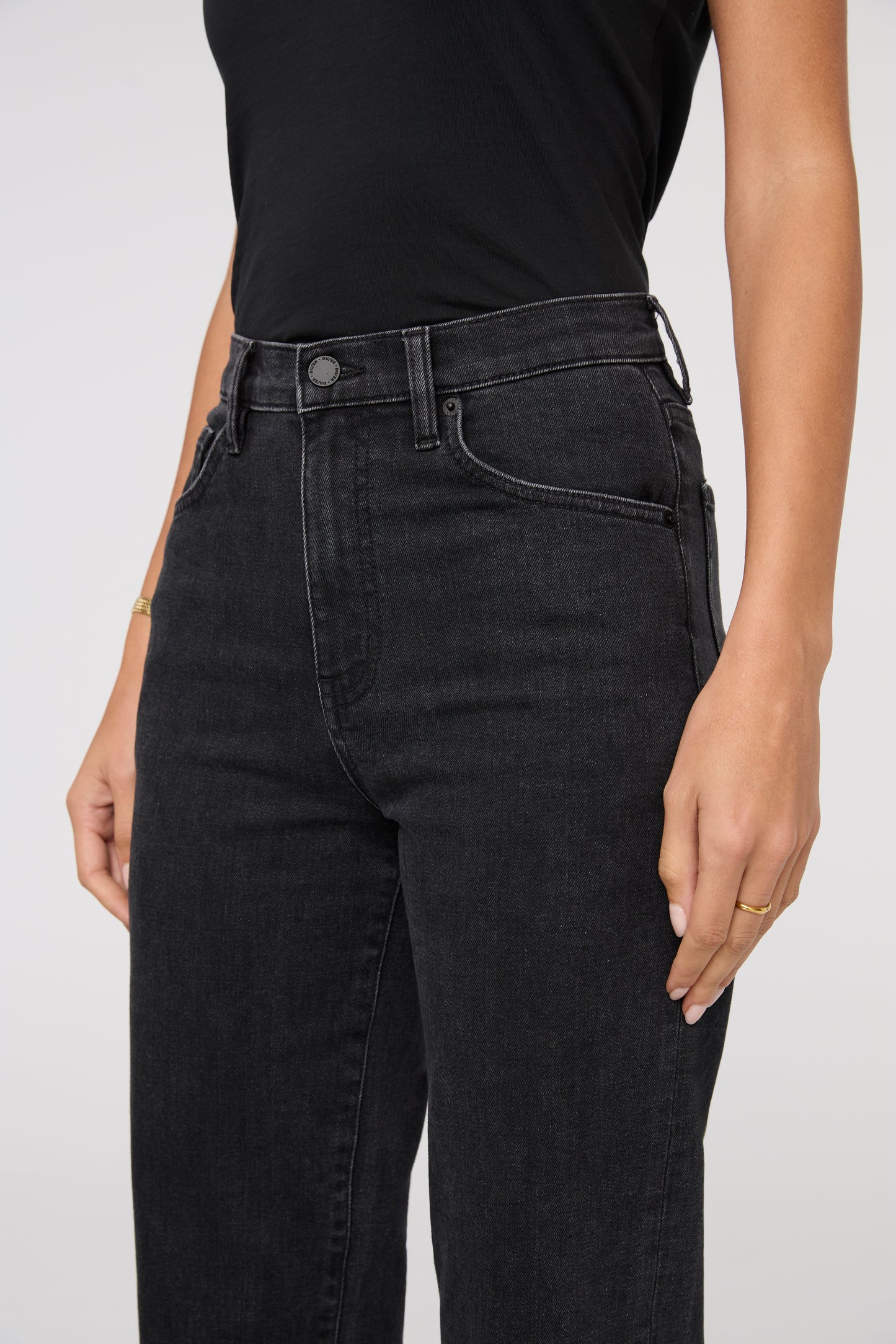 Midweight Wide Leg Denim