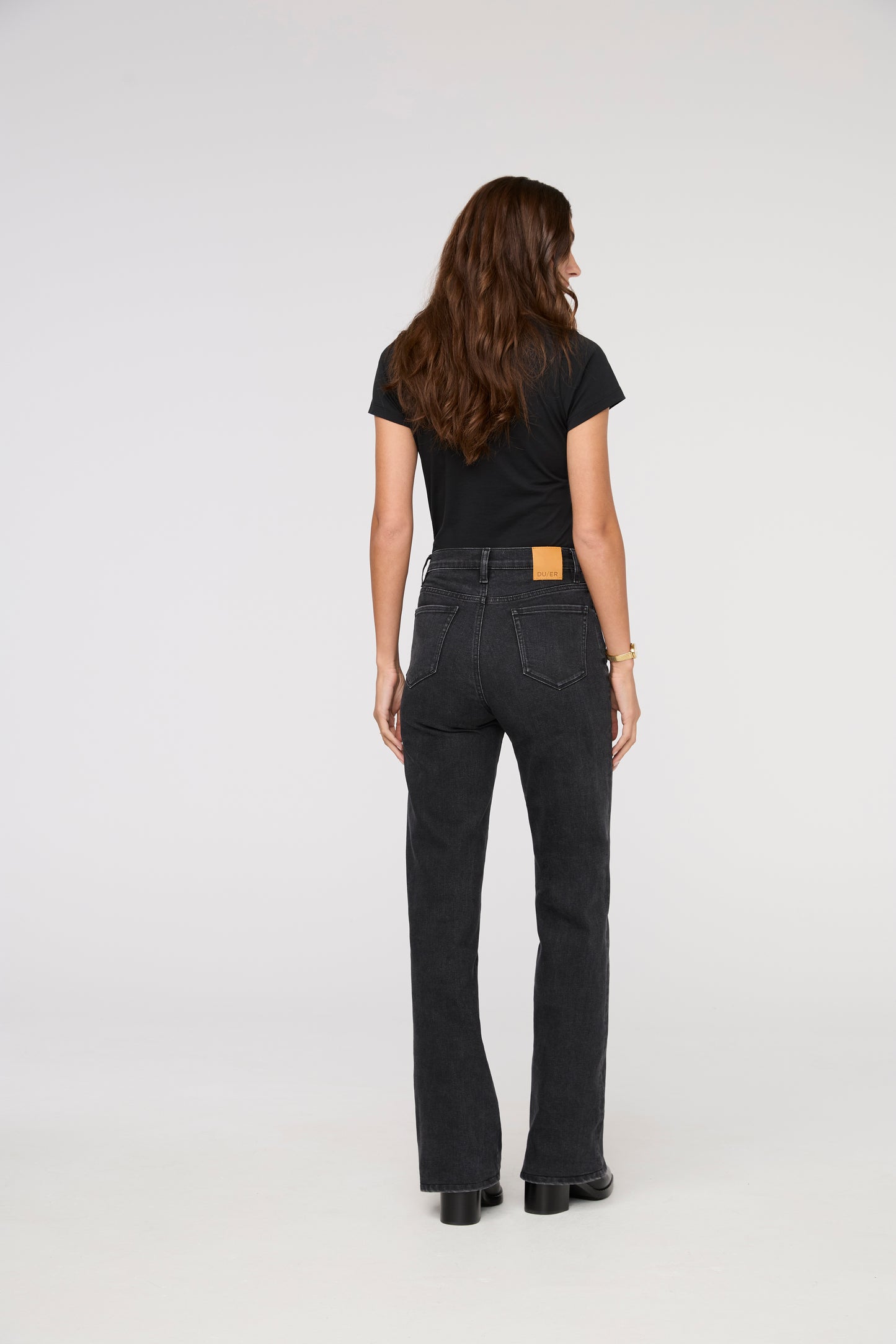 Midweight Wide Leg Denim