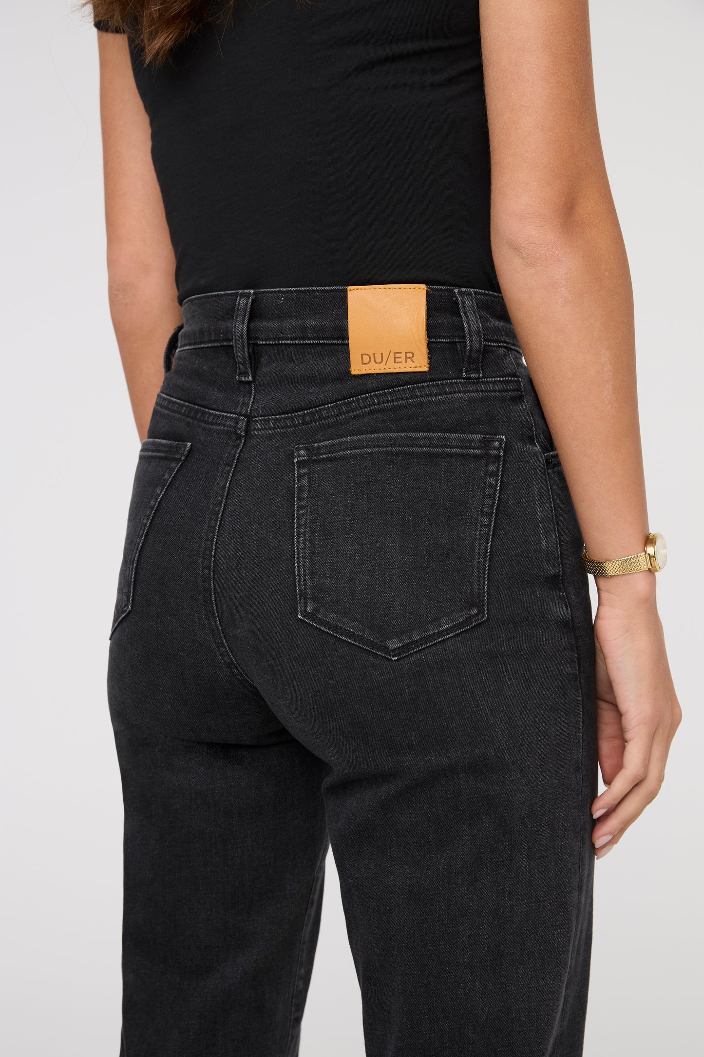 Midweight Wide Leg Denim